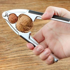 Walnut Clip Peeling Core Clip Pecan Tool Household Multi-functional Open Walnut Nut Artifact Hazelnut Tongs Kitchen (Color: C)
